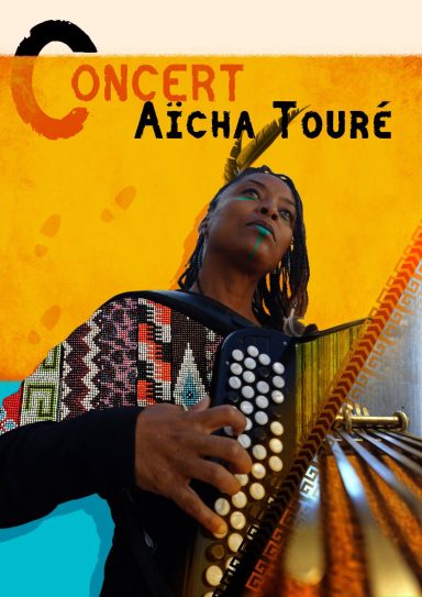 AICHA TOURE ACCORDEONISTE CHANTEUSE CLAQUETISTE